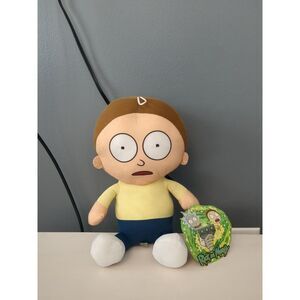 Rick and Morty Toy Factory Adult Swim plush Stuffed Doll 10" Morty Doll